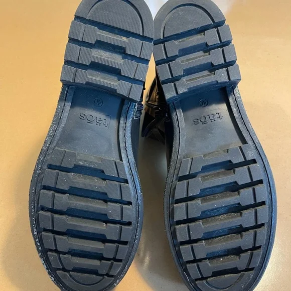 Taos Footwear Black Combat Boots - Picture 5 of 6